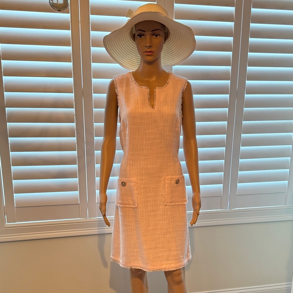 Karl Lagerfeld Blush Sleeveless Dress